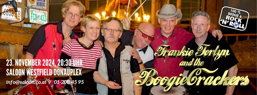 FRANKIE FORTYN and the BOOGIECRACKERS "Rockin\u00b4 and Rollin\u00b4 the Saloon"