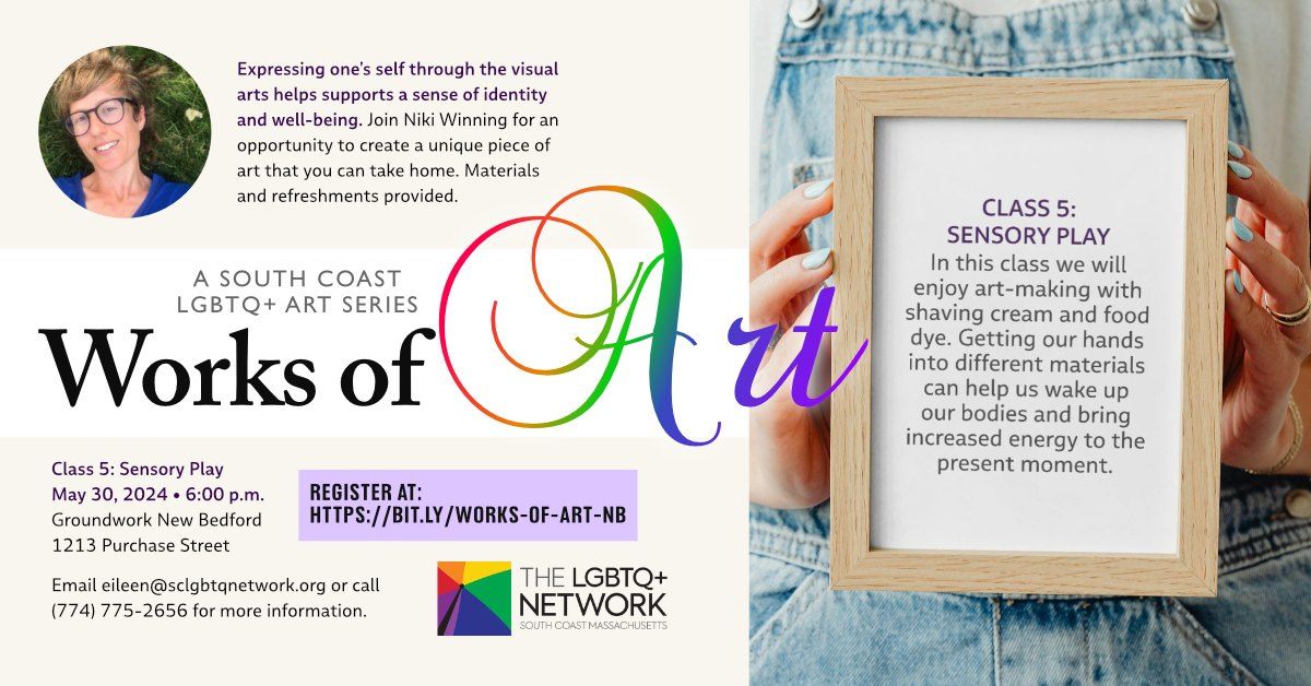 LGBTQ+ Works of Art with Niki Winning: Sensory Play!