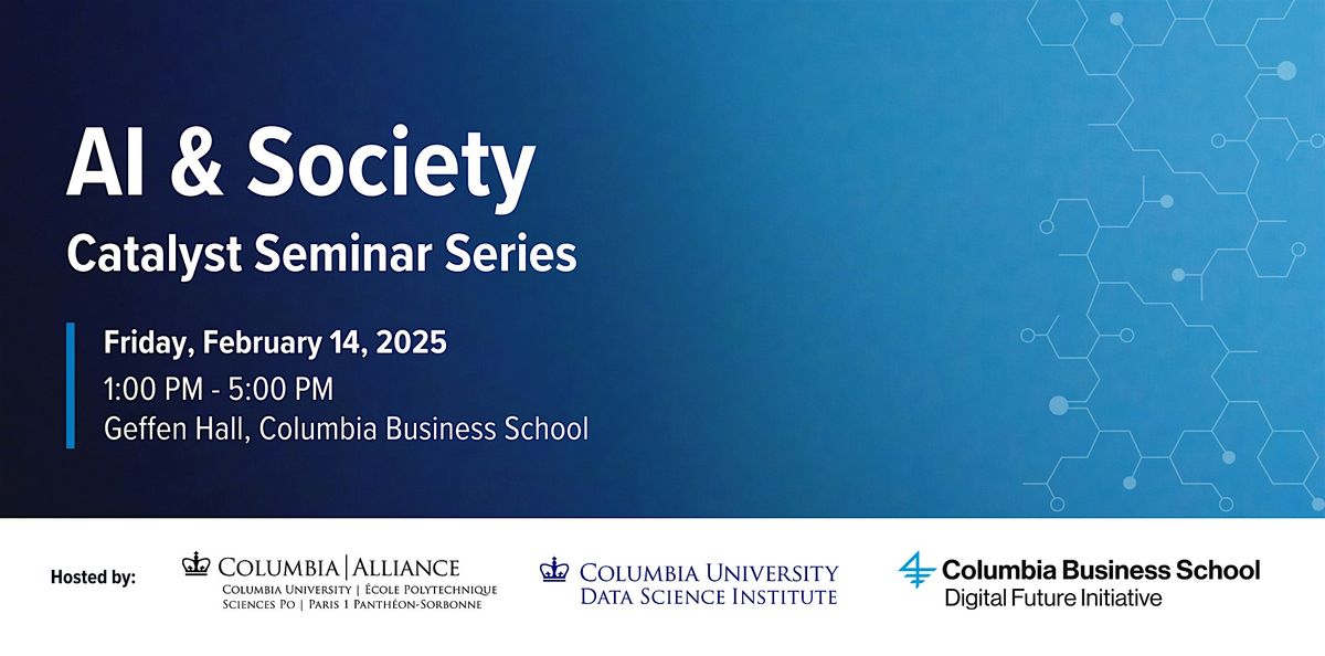 Catalyst Seminar Series: AI & Society