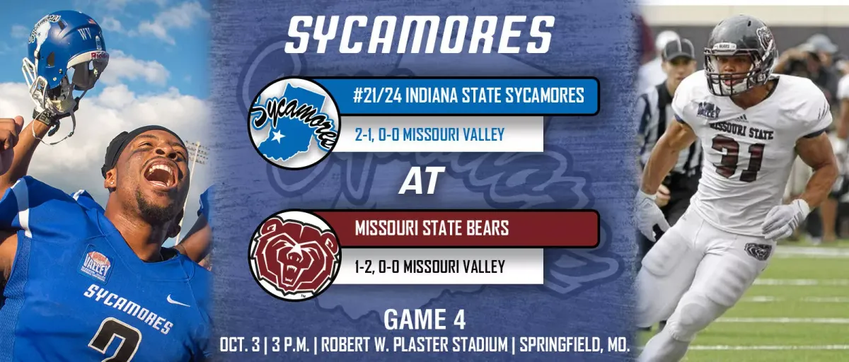 Indiana State Sycamores at Missouri State Bears Football