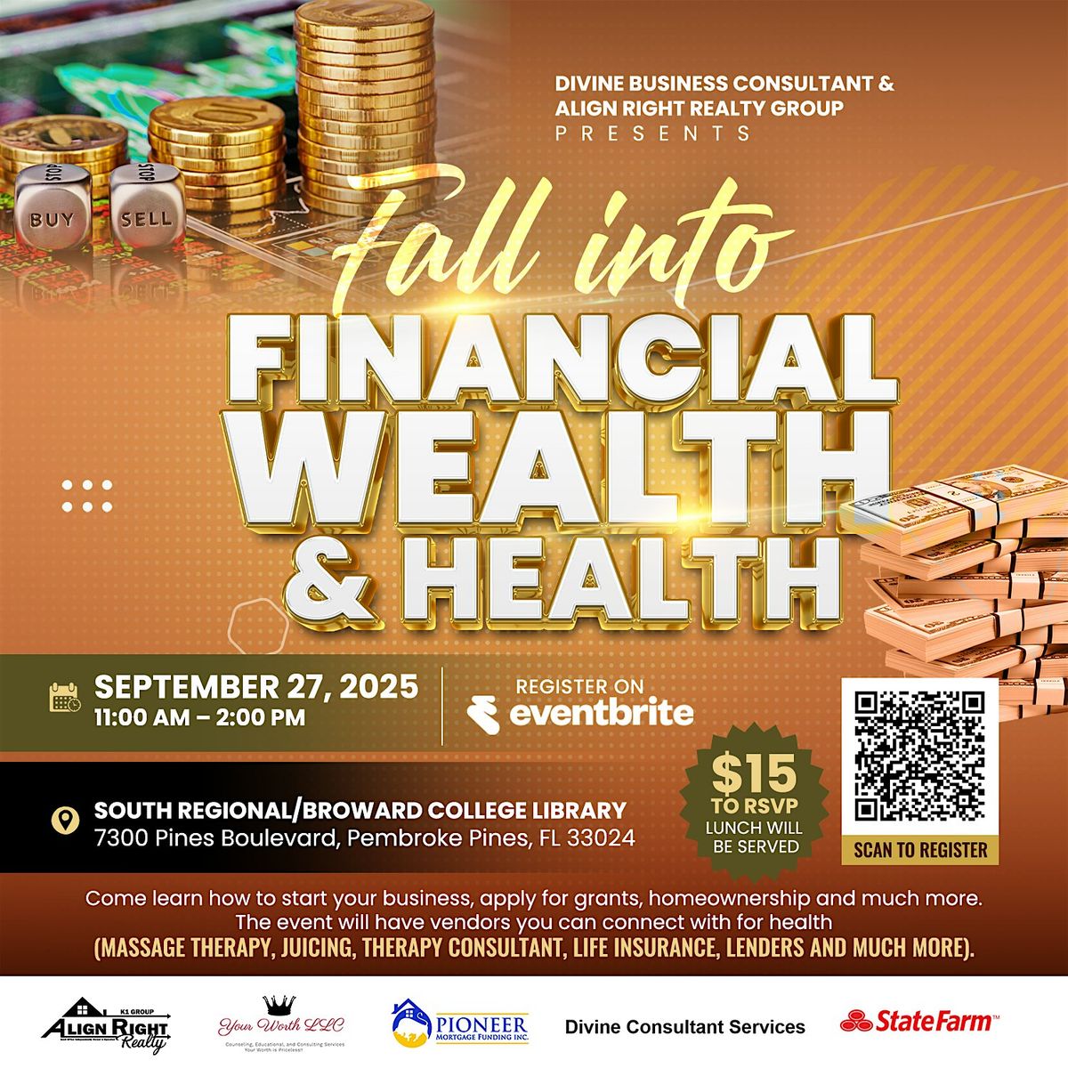 Copy of Fall into Financial Wealth & Health
