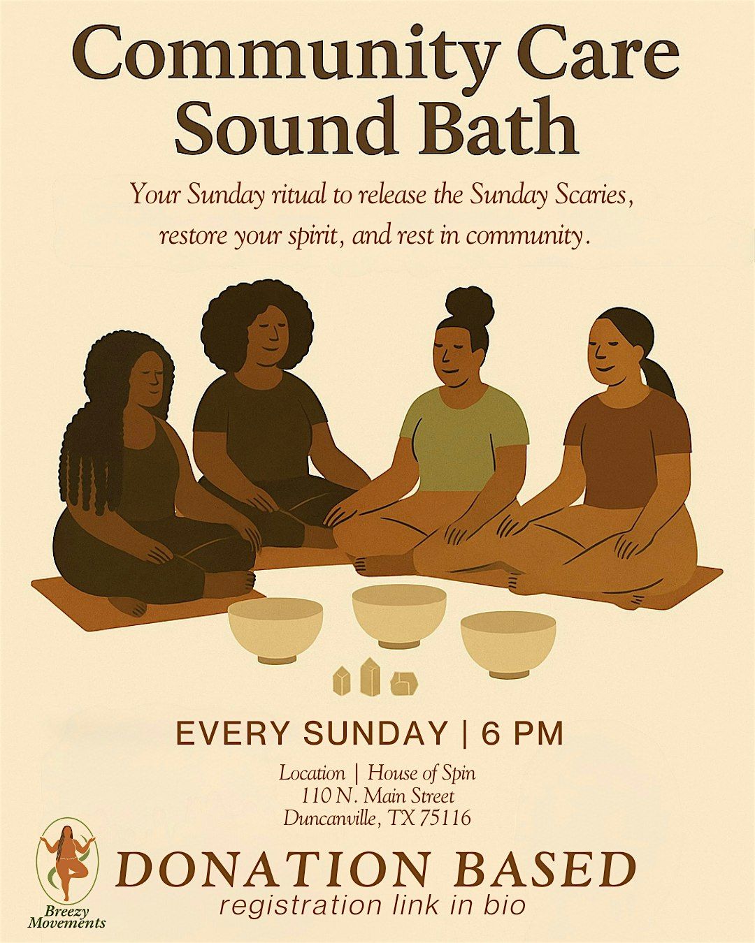 Community Care Sound Bath