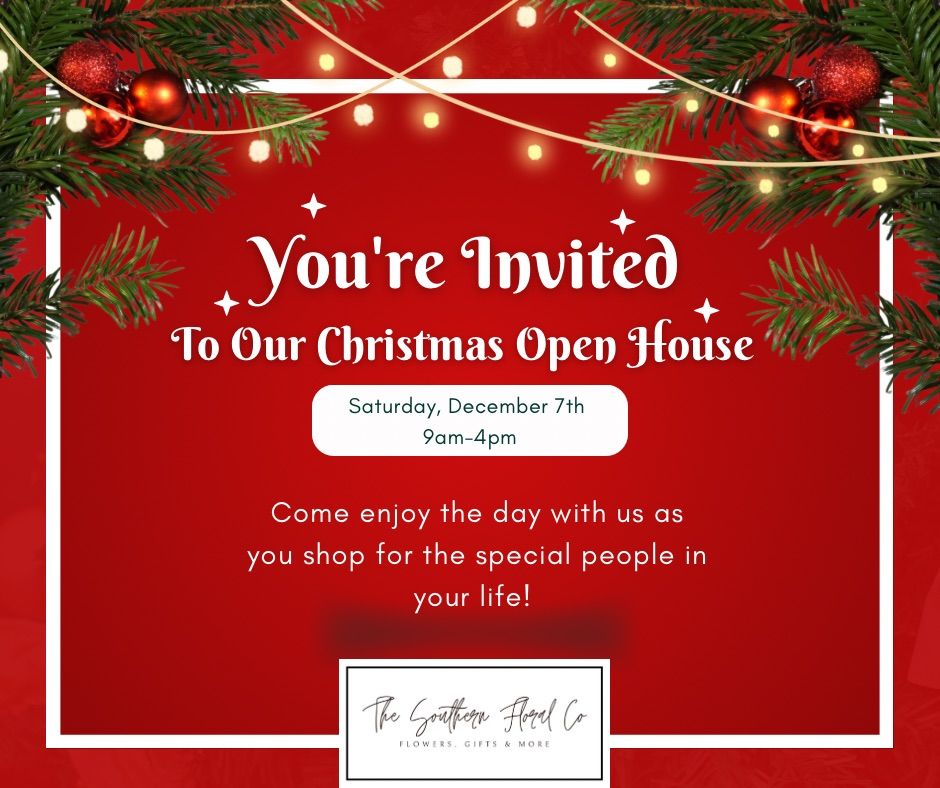 The Southern Floral Company's Christmas Open House