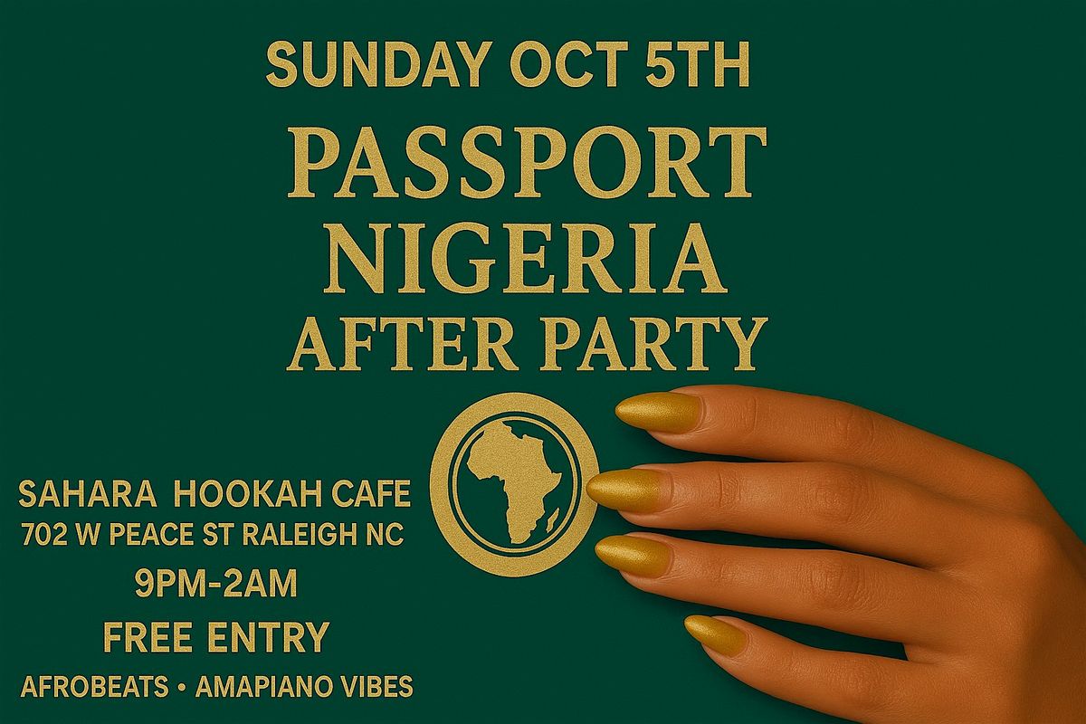 Afrobeats; Amapiano AFTER PARTY Tonight