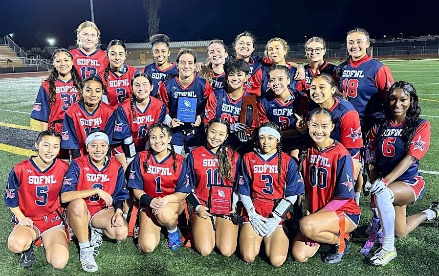 SDFNL - San Diego Friday Night Lights - Girls Flag Showcase