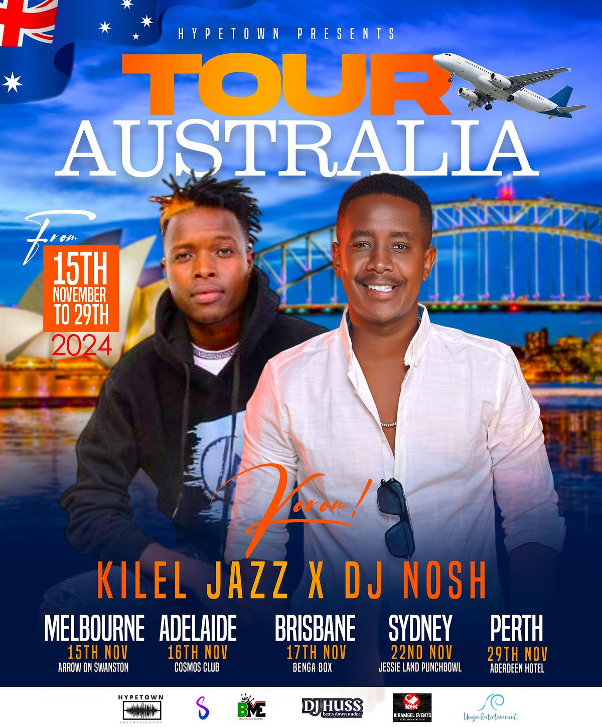 Kilel  Jazz X Dj Nosh Perth Tour