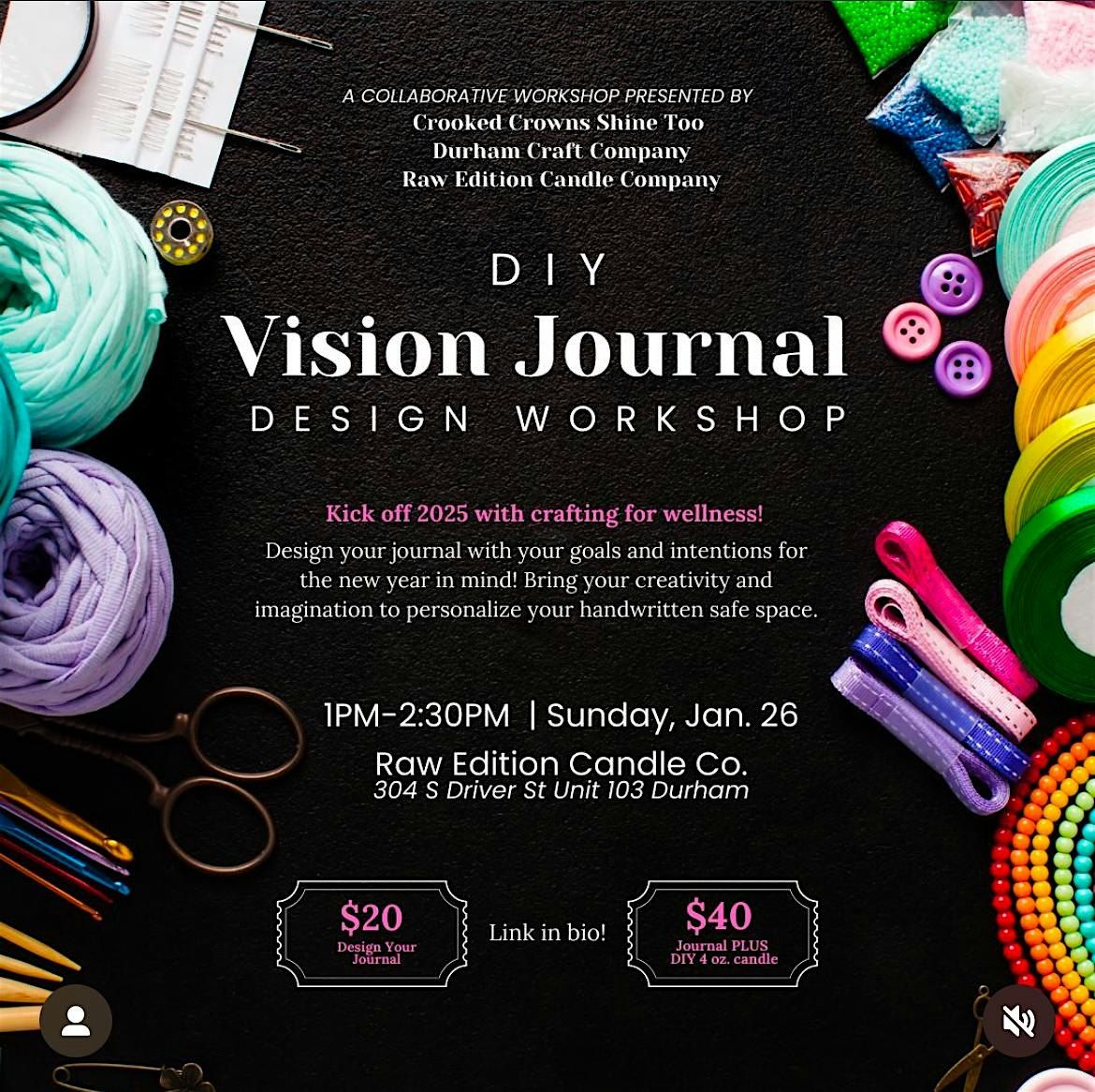 DIY Vision Journal Design Workshop