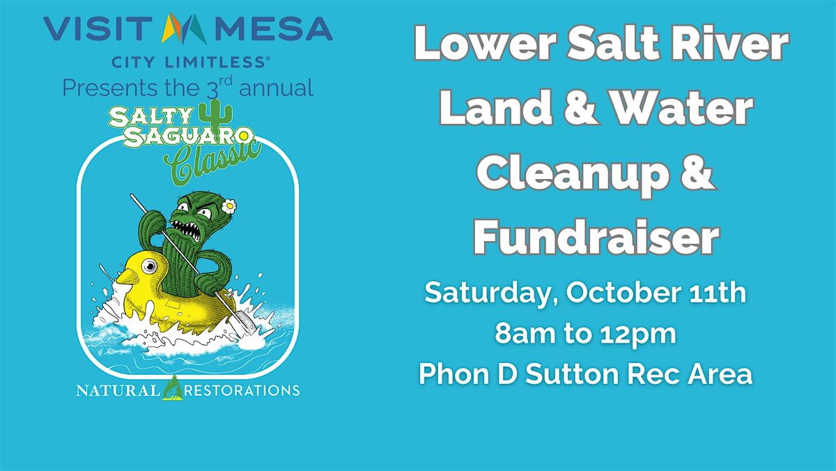 Salty Saguaro Classic River Cleanup Fundraiser