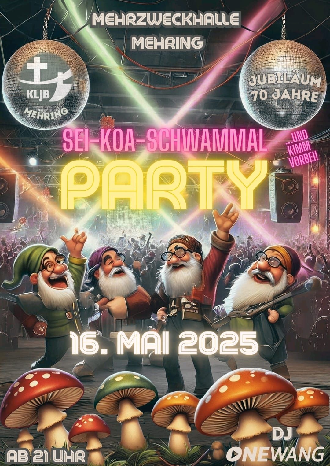 Sei-koa-Schwammal Party