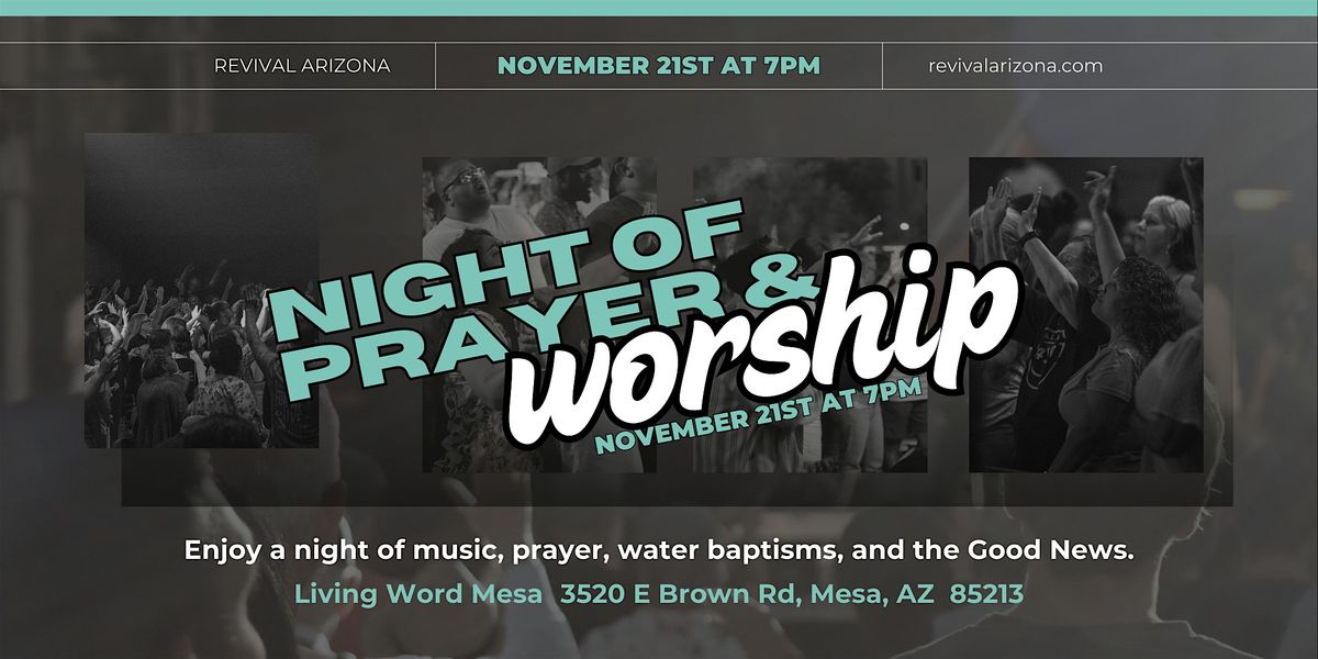 A Night of Prayer & Worship