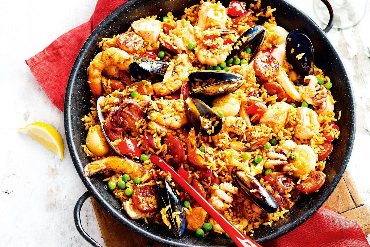 Paella and Empanadas, $75 per person