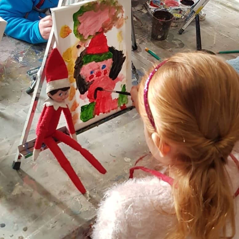 Saturday Festive Children's Art School 30th November 2024