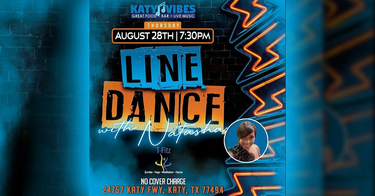 Line Dancing with Natasha at Katy Vibes!
