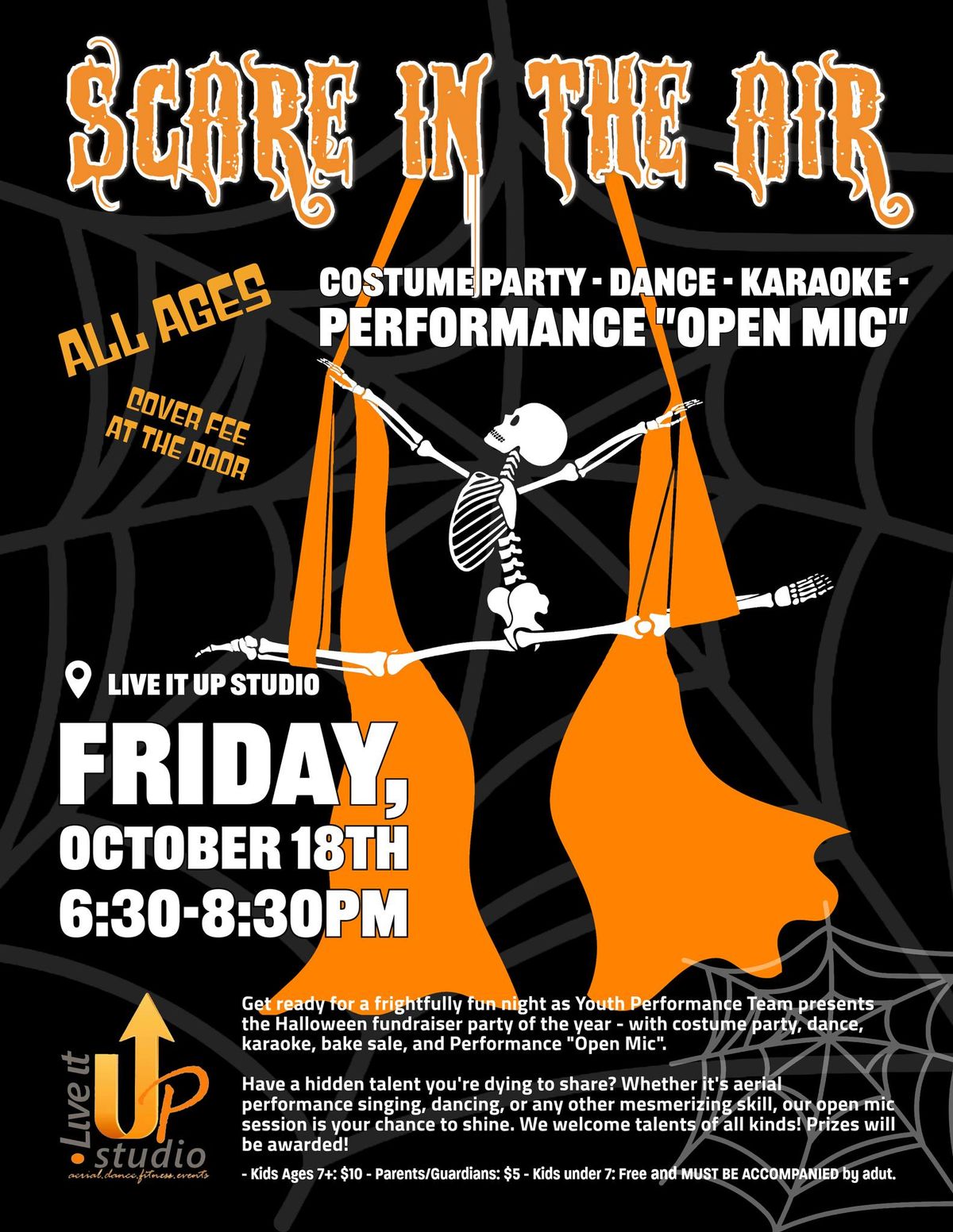 Scare in the Air - Halloween Performance Party