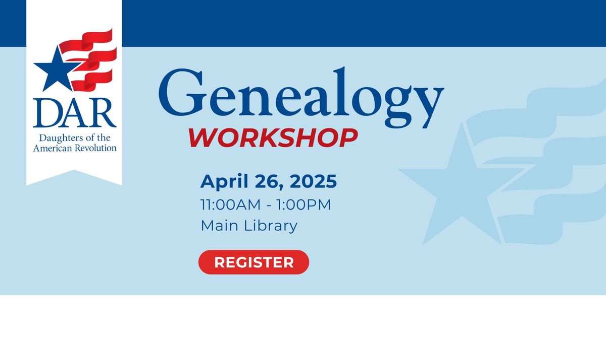 Genealogy Workshop