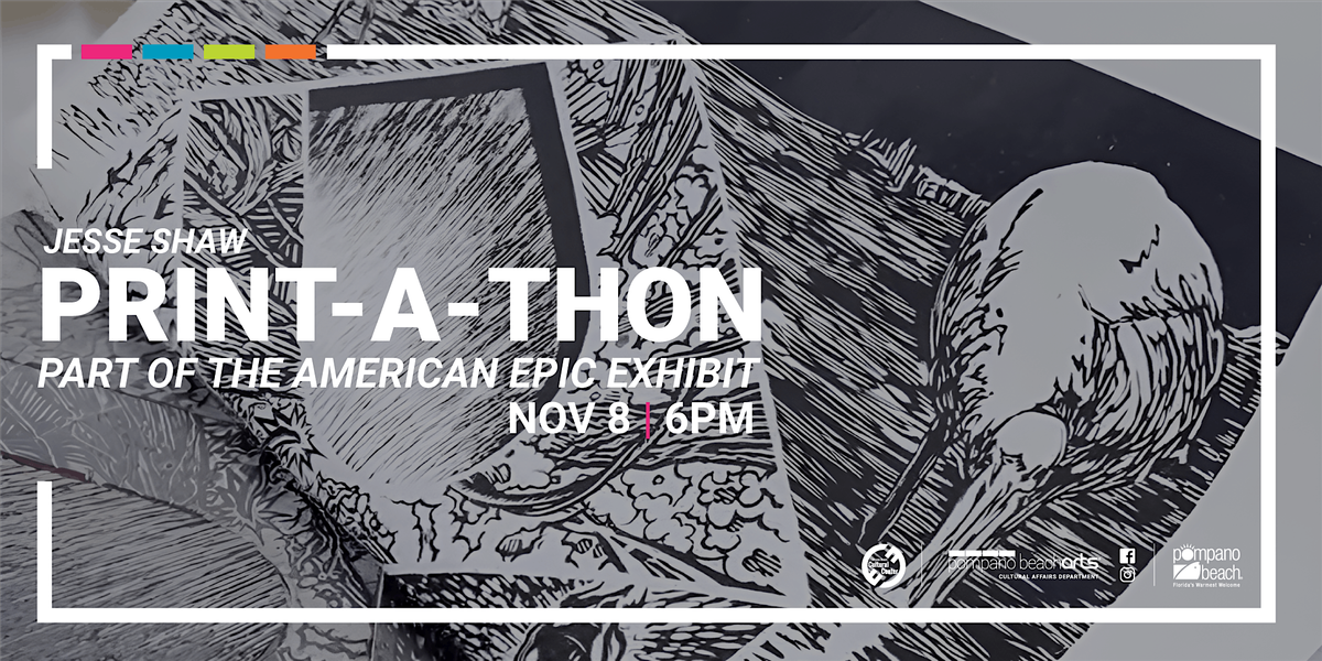 Print-a-thon with Jesse Shaw