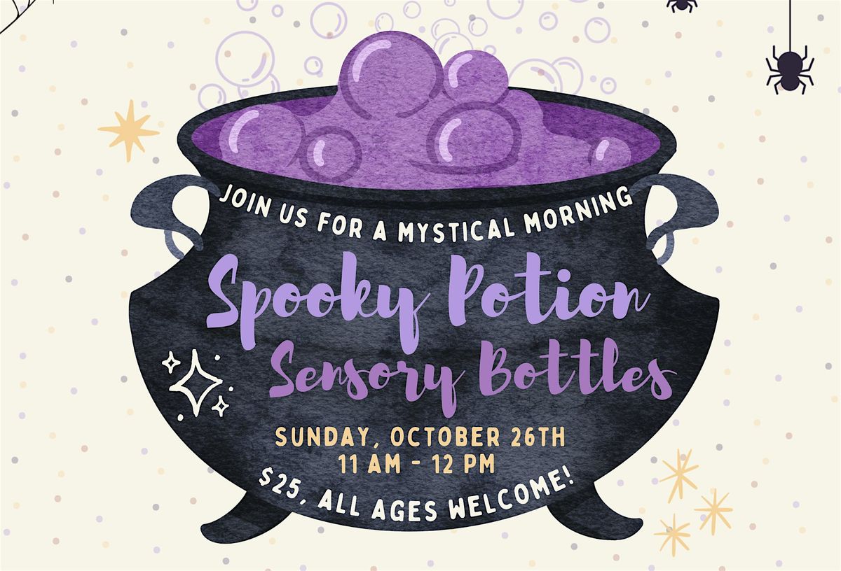 Spooky Potion Sensory Bottles