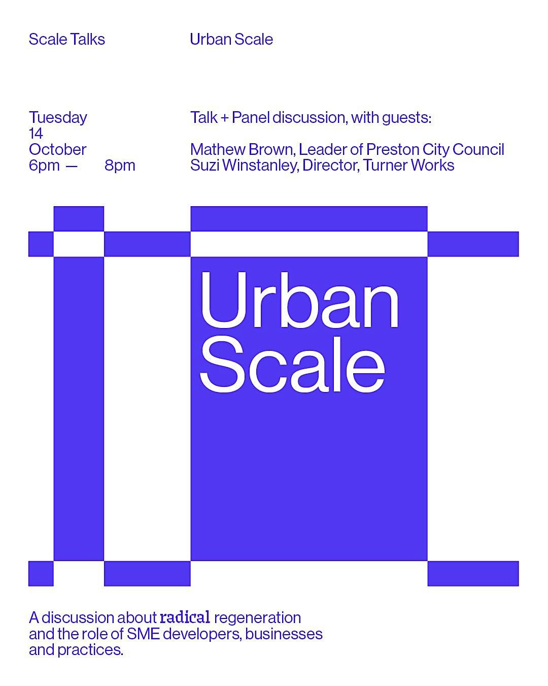 URBAN SCALE with Suzi Winstanley & Matthew Brown