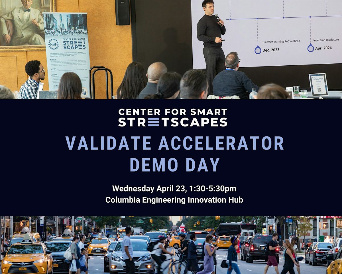 CS3 VALIDATE Accelerator Demo Day