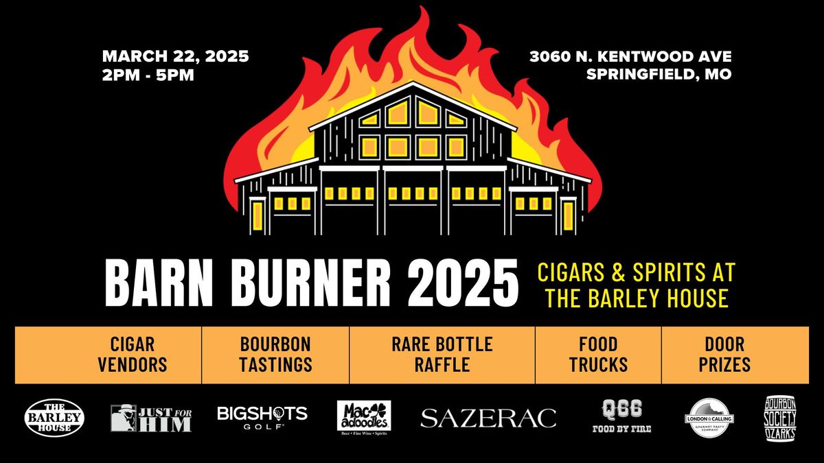 Barn Burner Cigars & Spirits at The Barley House