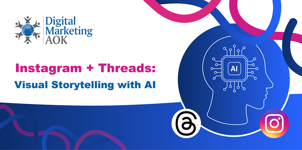 Instagram + Threads: Visual Storytelling with AI Support