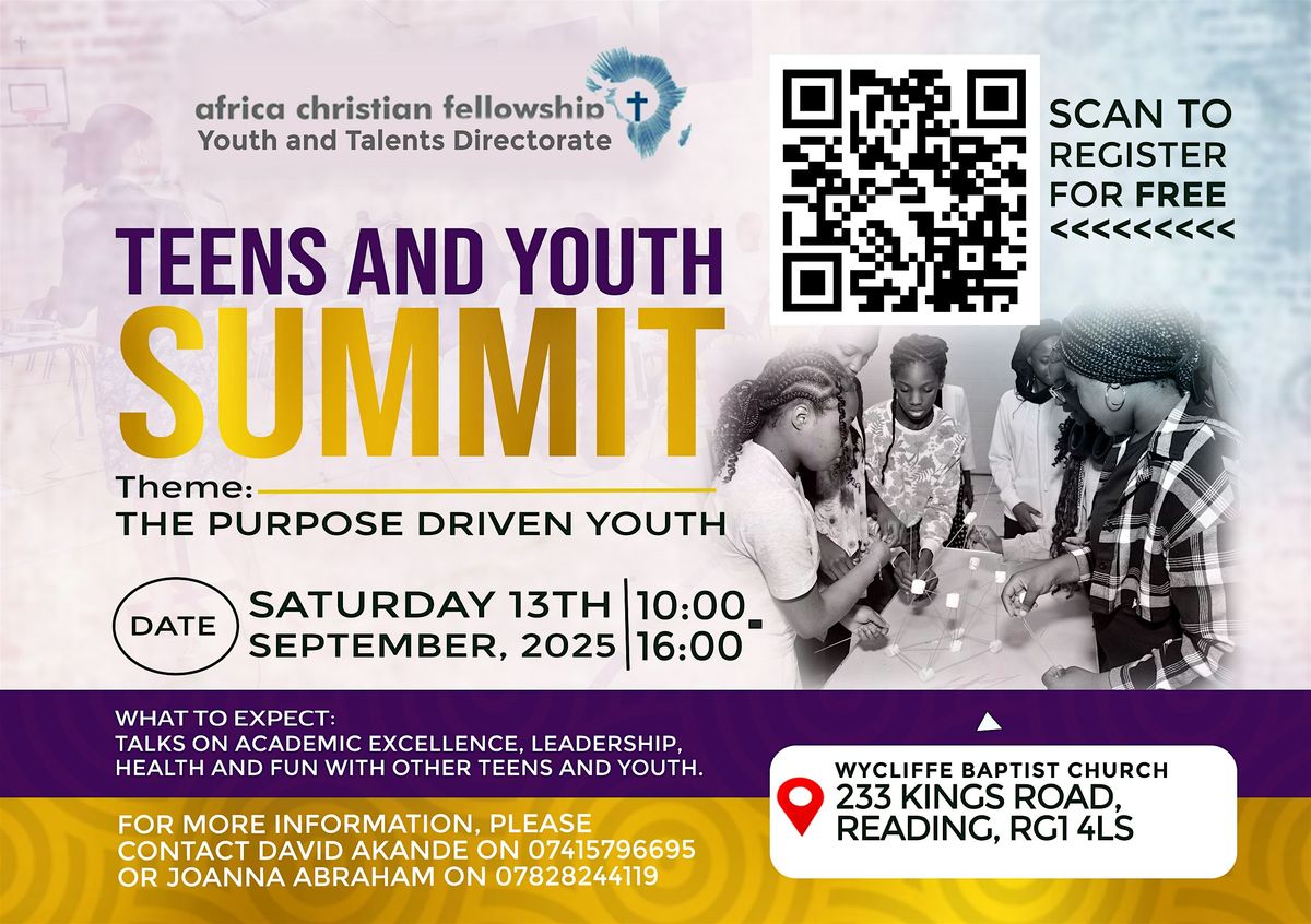 Teens and Youth Summit \u201825