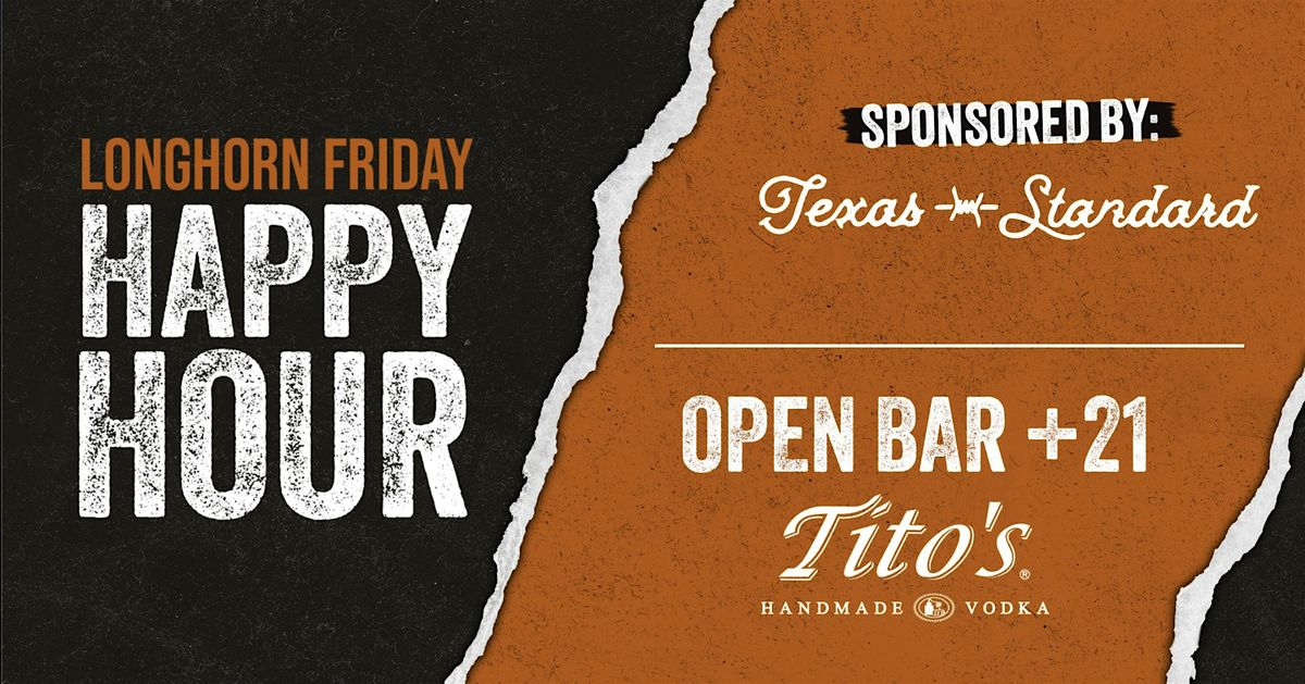 Longhorn Friday Happy Hour