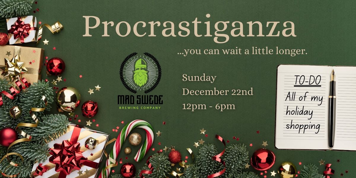 Procrastiganza: A Holiday Pop-up Market