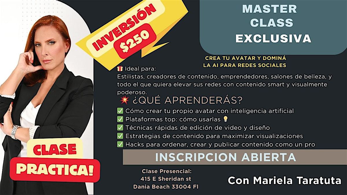 \u201cMasterclass IA para Creadores