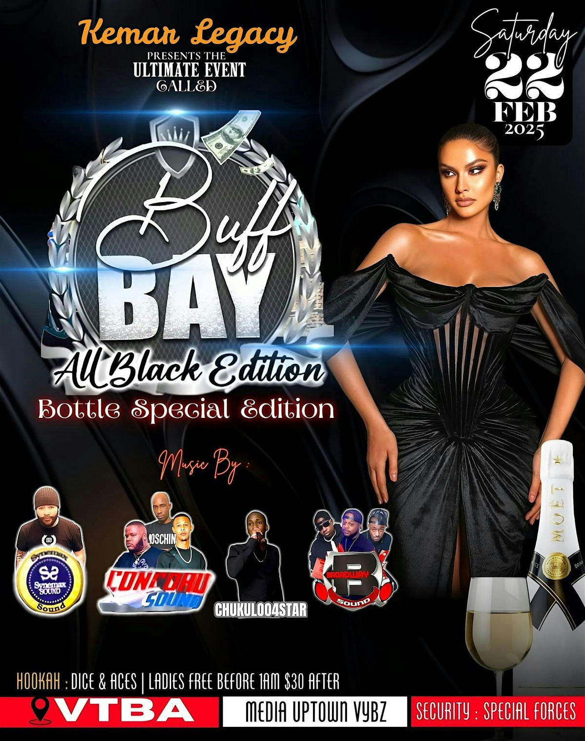 BUFF BAY All Black edition