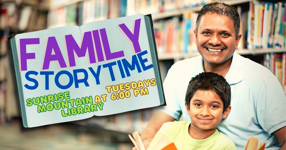 Family Storytime @ Sunrise Mountain Library