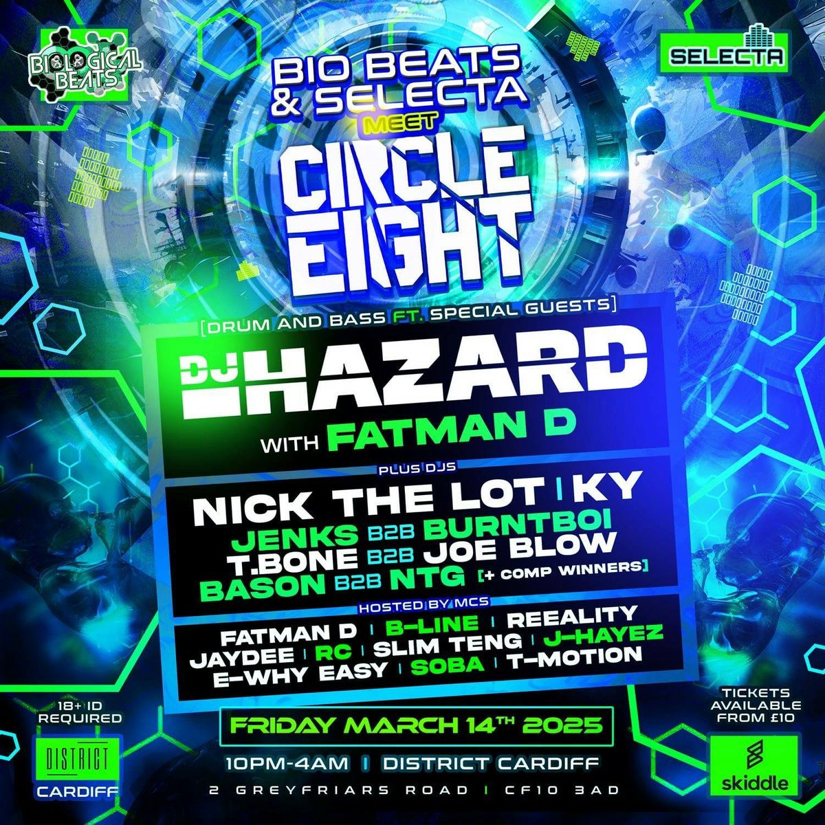 DJ Hazard -Circle Eight meets Bio Beats - Selecta 