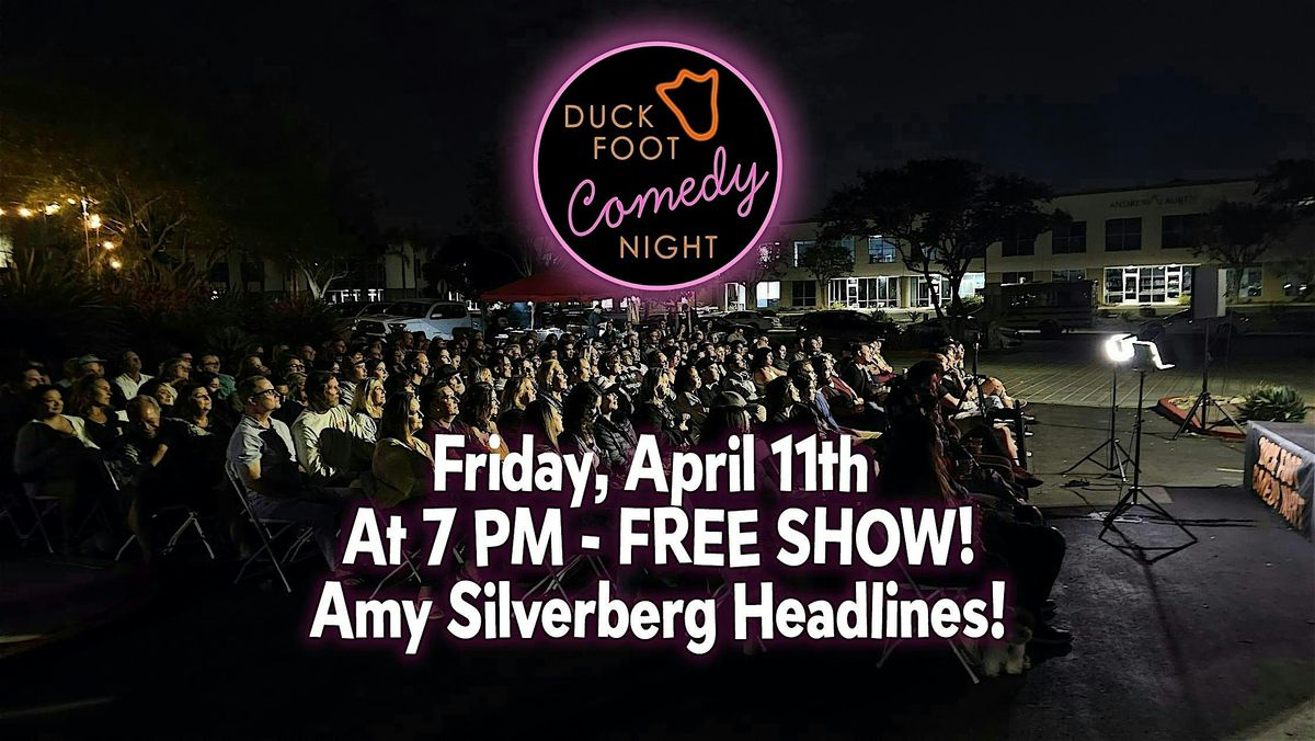 Duck Foot Miramar APRIL Comedy Night! April 11th, 2025 @ 7PM FREE SHOW!