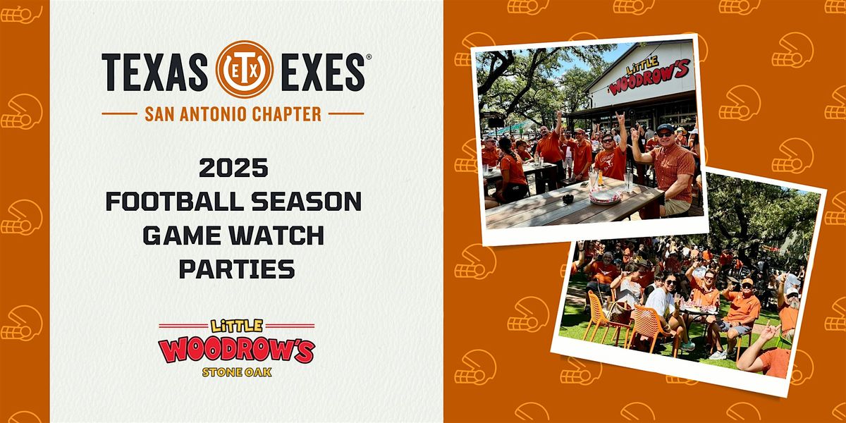 Texas vs. Ohio State Football Watch Party @ Little Woodrow\u2019s Stone Oak