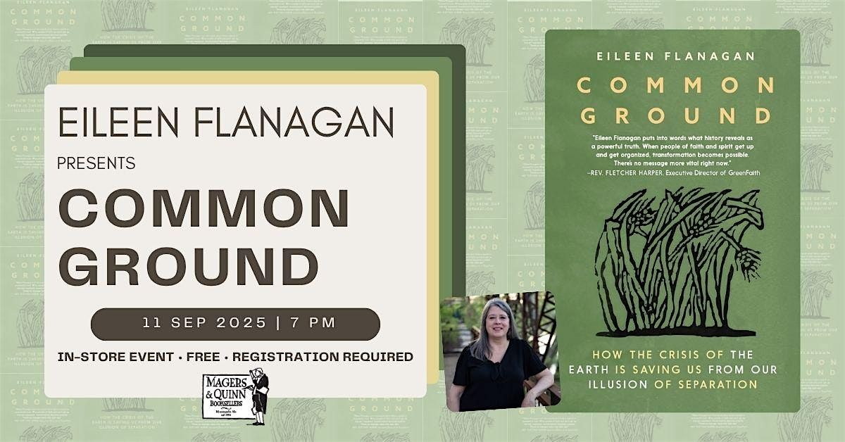 Eileen Flanagan presents Common Ground