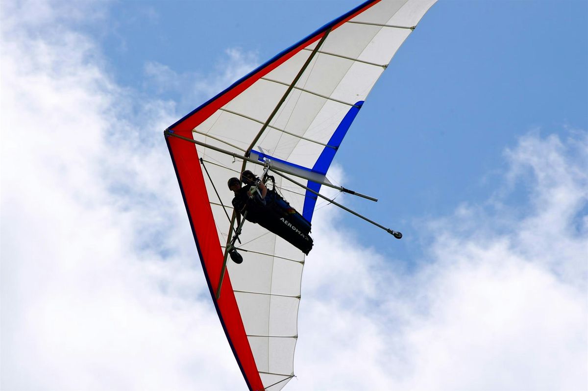 Sep 21 Sun Tandem Hang Gliding or Sailplane Gliding w Van ($59.99 Deposit)