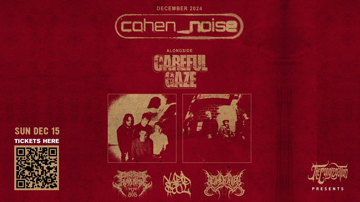 cohen_noise, Careful Gaze & more, live in West Chicago at The WC Social Club!