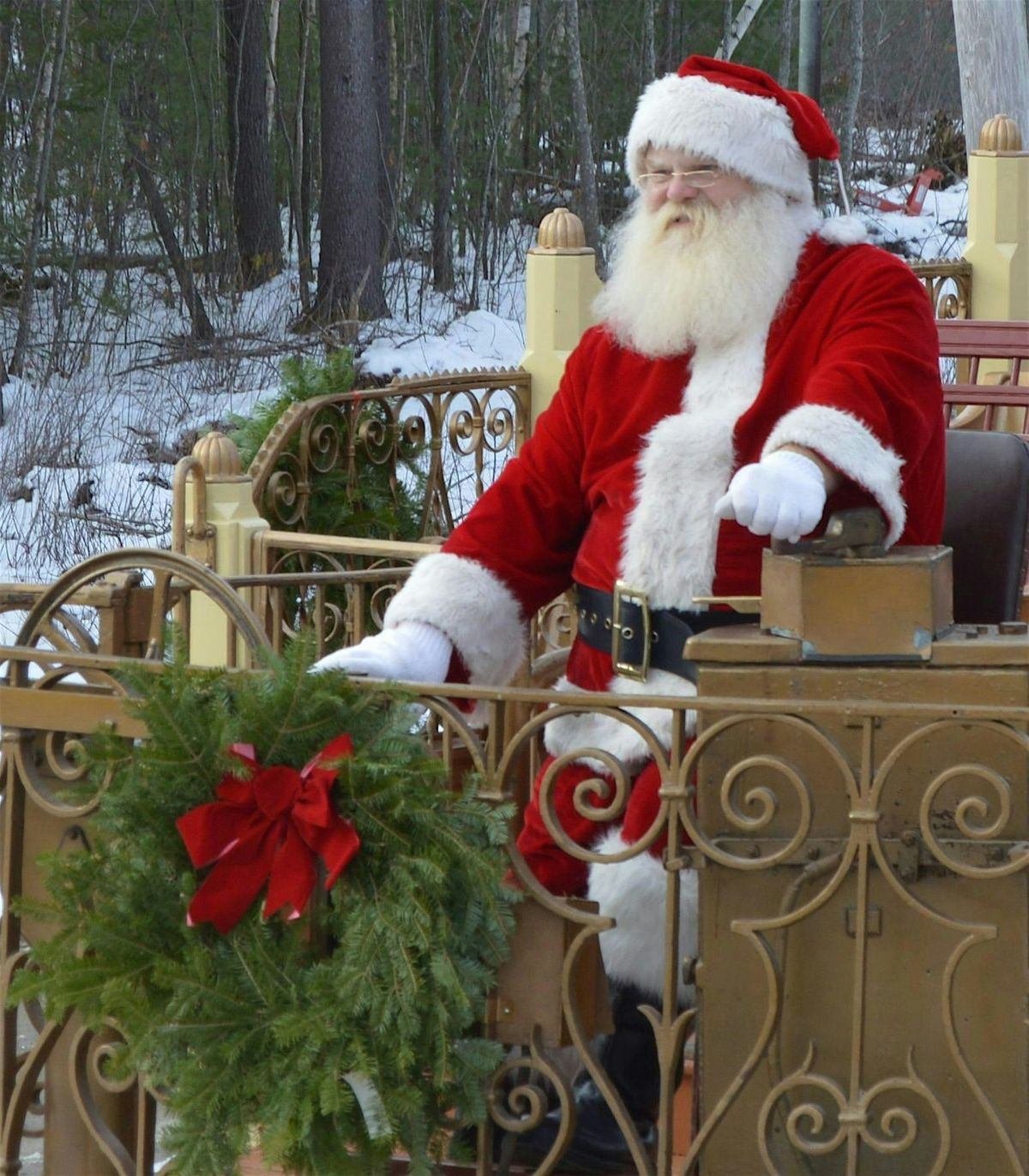 Santa\u2019s Magical Trolley Ride