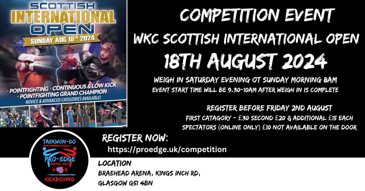 WKC Scottish International Open 2024