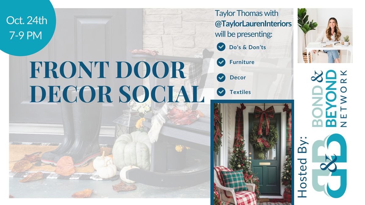 Front Door Decor Social