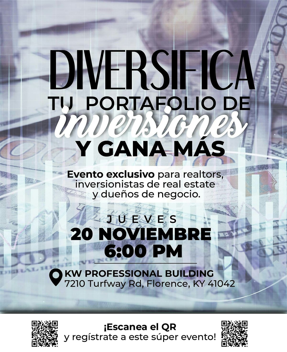 Diversifica tu portafolio de Inversiones y GANA M\u00c1S