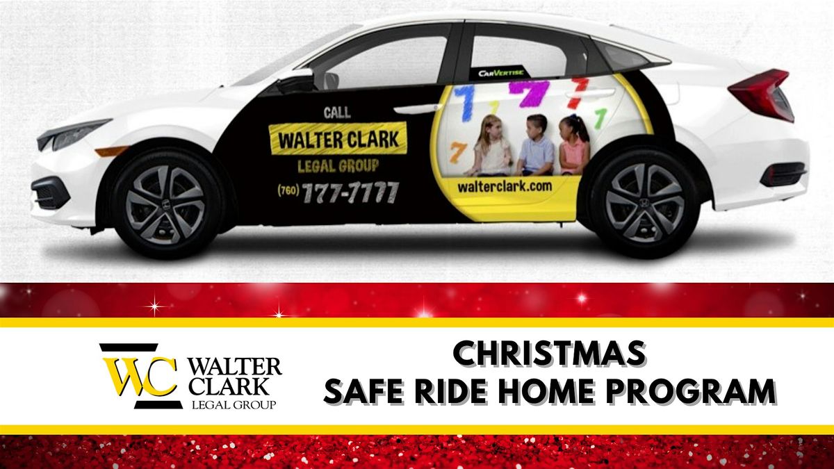 Safe Ride Home - Christmas 2024 - GET REIMBURSED FOR KEEPING US SAFE!