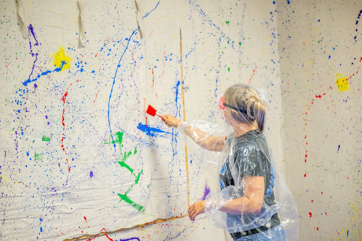 Splatter Paint Experience  | The Collab Color Lab