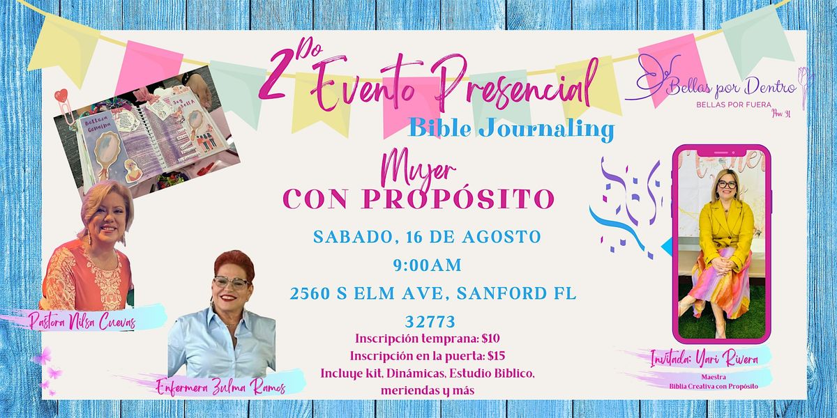 2do Evento Presencial Bible Journaling