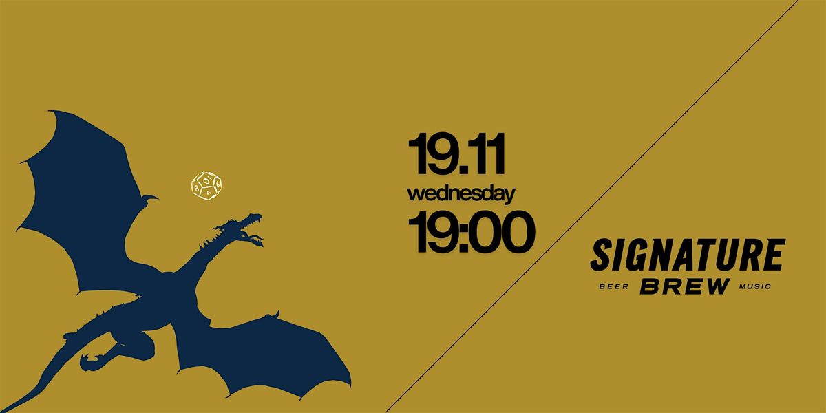 D&D Open Table  Night + Market time