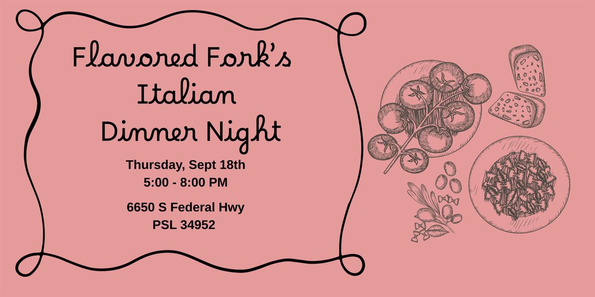 Italian Dinner Night