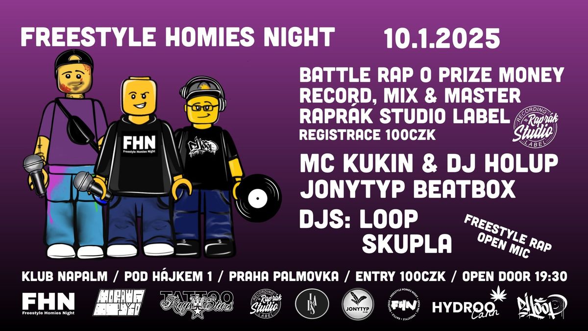 FHN - BATTLE RAP O PRIZE MONEY \/ MC KUKIN & DJ HOLUP \/ DJ LOOP & DJ SKUPLA \/ JONYTYP BEATBOX 