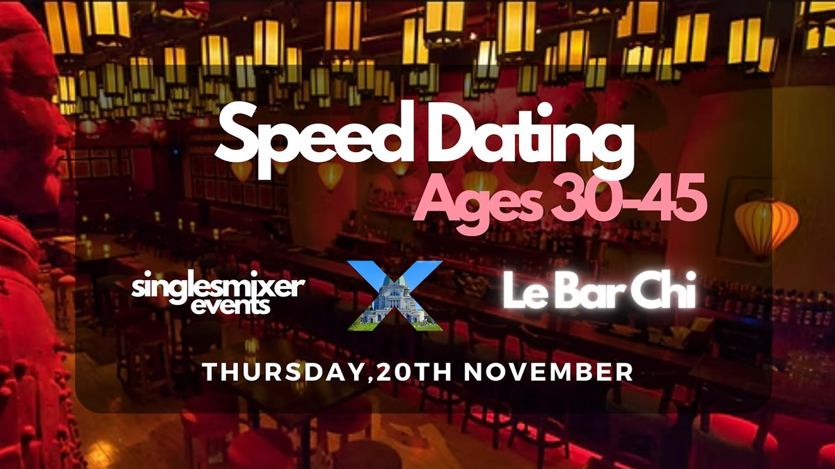 Montreal | Mixer for Marriage-Minded Singles | Ages 30\u201345