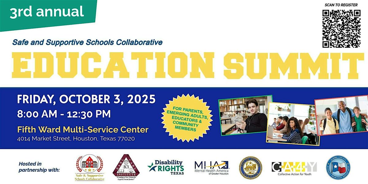3rd Annual Education Summit Town Hall