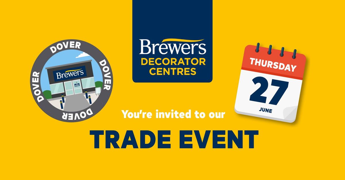 Trade Event at Brewers Decorator Centres Dover